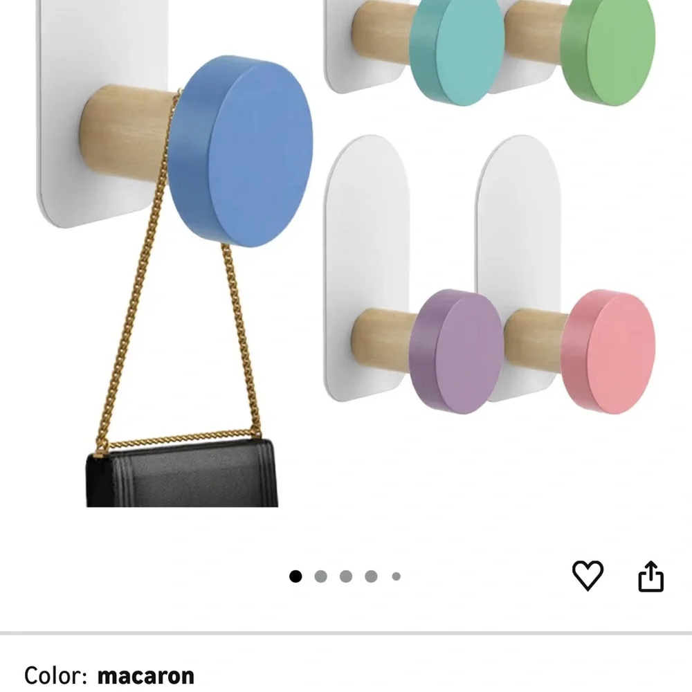 Wooden Party Favor Stamps with Assorted Pastel Handles